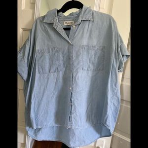 Madewell denim top